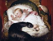 Henry Leonidas Rolfe Victoria oil painting